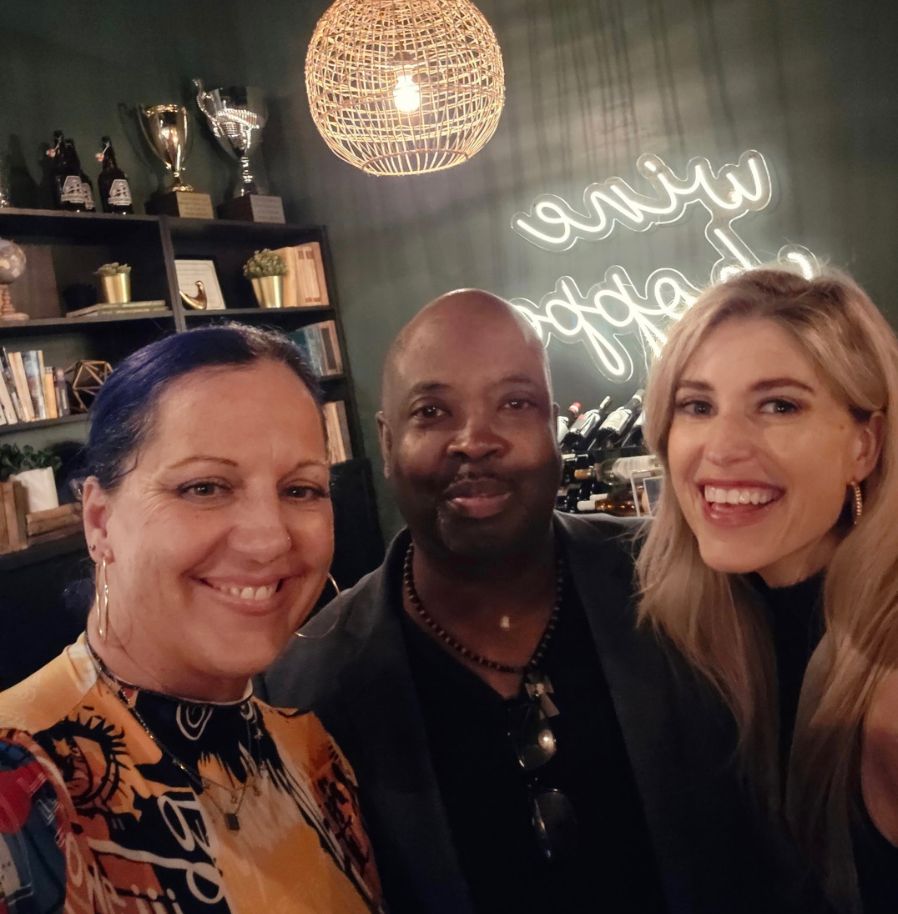people at networking event